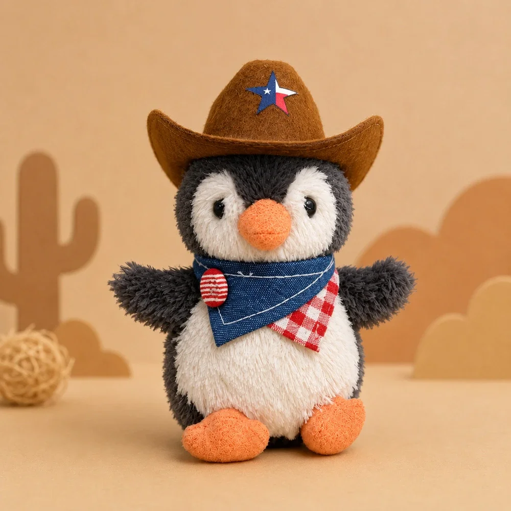 Star Cowboy for Peanut Penguin Plush – 3-Inch Outfit – Variant 1 [JC-AP-21]